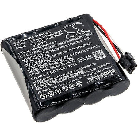Bsc Preferred Soundcast OCJ410 OCJ410-4N OCJ411a-4N Outcast OCJ411a 2600mAh Speaker Replacement Battery CS-STC410SL